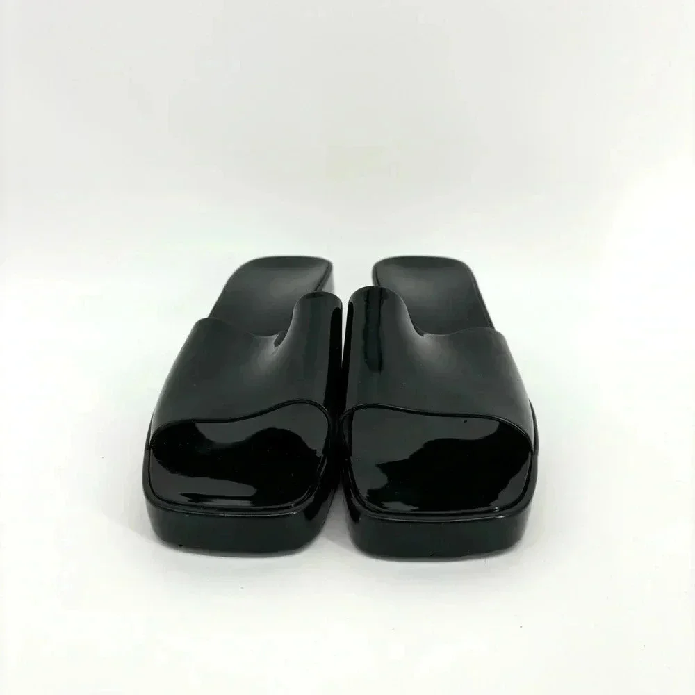 French Connection Women Slip On Open Tow Heel Sandal Size 11